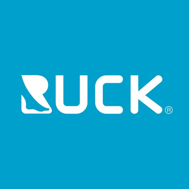 Logo von RUCK, Hersteller podologischer Instrumente